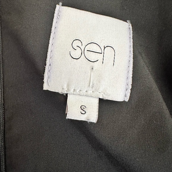 Sen Women’s Snakeskin Print Mini Dress 3/4 Sleeves Size S - Picture 7 of 9